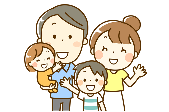 夫婦・家族のイラスト