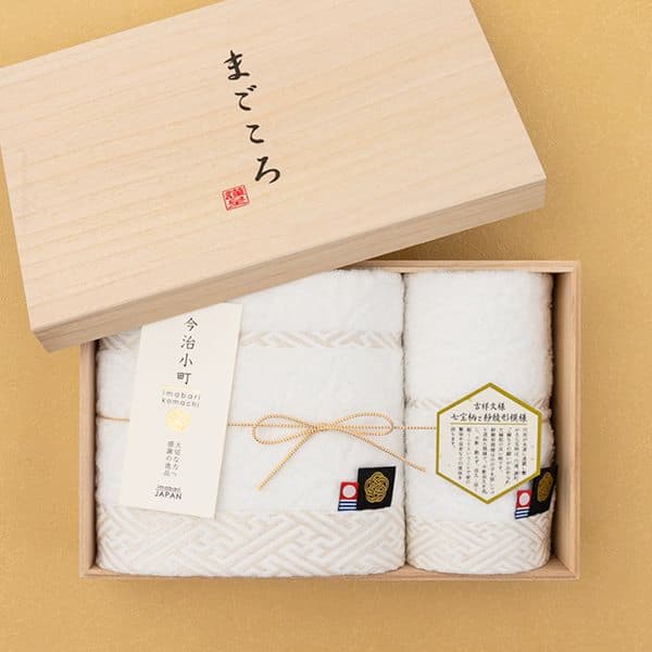 白無垢 バス・ハンドセット(木箱入)