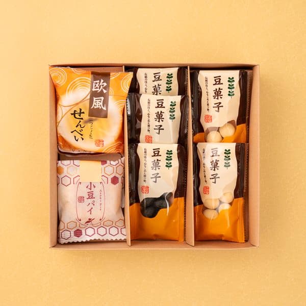 小豆パイ・欧風せんべい和菓子詰合せ