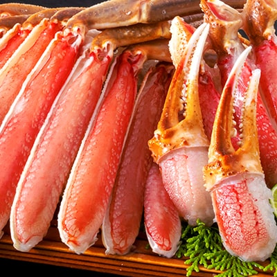 匠本舗「【北海道産】生北海松葉がに半むき身セット2kg超」