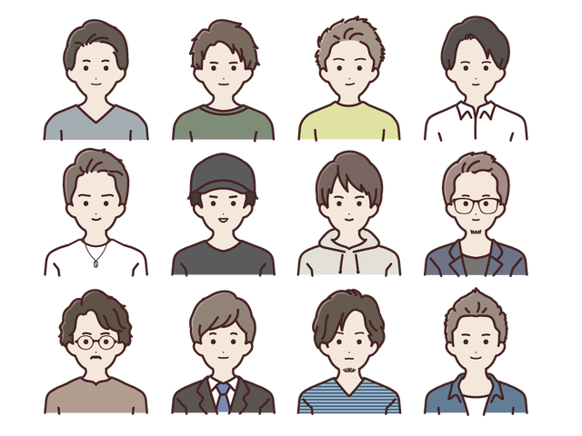 男性のイラスト