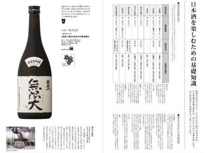 銘酒カタログギフトの掲載例「日本酒」