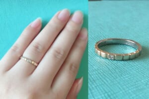 りりさんの結婚指輪（Ringram）の口コミ