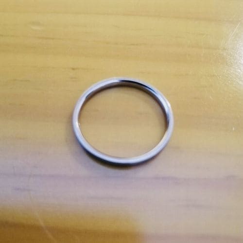 紀州女さんが貰った結婚指輪NIWAKAの写真